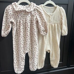 Six (6) Baby Gap Baby Girl One-Pieces Bundle